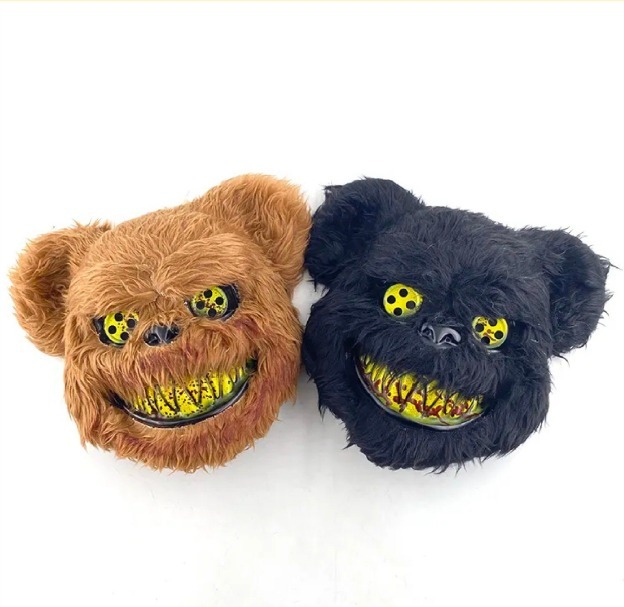 Vista 3 de MASCARA OSO - COLOR: NEGRO